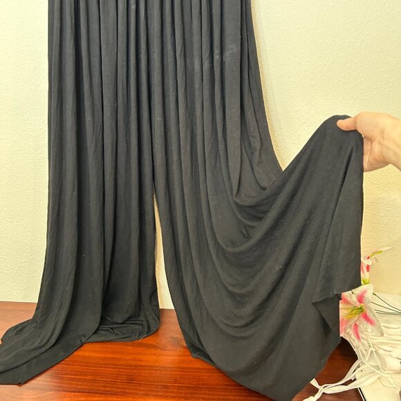 FP Beach (Free People) Black Wide Leg Jumpsuit - Size L - Picture 4 of 10